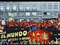 La Gran Vía se queda pequeña para recibir a &#039;La Roja&#039;