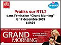 Chronique RTL2 17 décembre 2009