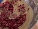 Fresh Rhubarb Cake With Vanilla Sauce Recipe