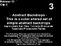 Abstract Backdrops (2007)