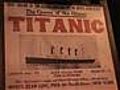 Titanic to disappear