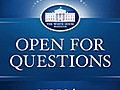 Online Forum on Small Business: President Obama on Loans