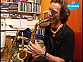 Les différentes parties du saxophone