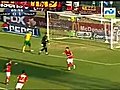 الهدف الاول للاهلي بمرمى الجونة الدوري المصري 2010-2011