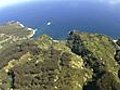 Reporter In Helicopter Pretty Sure Landslide Down There Somewhere