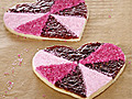 Jewel Heart Cookies