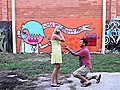 Graffiti Marriage Proposal