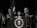 Lyndon Johnson:   Wins Election