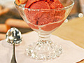 Raspberry-Rhubarb Sorbet