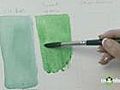Watercolor Painting: How to Paint Greens