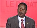 THE INTERVIEW: Raila Odinga,  Kenyan Prime Minister