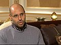 Moammar Gadhafi’s Son Interviewed By CNN