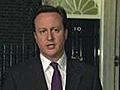 Cameron: British Forces In Action Over Libya