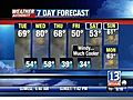 VIDEO: 13WHAM Weather Authority Forecast - April 5,  2010