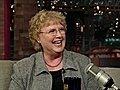 David Letterman - Tea Party’s Pam Stout,  Part 3