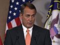 Boehner reacts to Obama Afghanistan speech