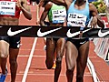 2011 Diamond League Eugene: Kenia Sinclair tops Caster Semenya in 800m