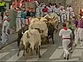 Blutiges Stierrennen in Pamplona: 9 Verletzte!