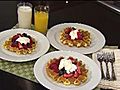 Eat Beat Sour Cream Waffles