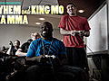 Mayhem Miller & King Mo visit EA MMA Studios