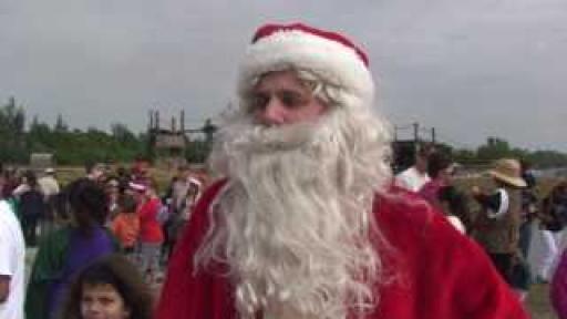 Santa visits Lion Country Safari