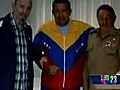 Aparece Hugo Chávez tras operación