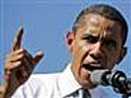 Obama Says McCain &#039;Running Out Of Time&#039;