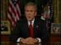 President Bush address on 9/11