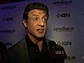 The Expendables - SDCC 10: Sylvester Stallone Interview
