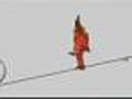 3-Year-Old Walks Tightrope Over Siberian Tigers