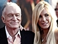 Hugh Hefner opens UK Playboy club