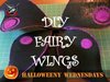 Halloween Costume Ideas,  Fairy Wings, Halloweeny Wednesdays