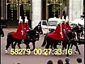 BUCKINGHAM PALACE - CHANGING OF THE GUARD - CEREMONY BEGINS