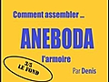 Comment assembler l’armoire ANEBODA d&#039;IKEA - 3/5