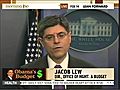 Lew on White House budget