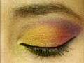 Skittles...Taste the Rainbown Arabic Eye Makeup Look