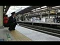 懐かしの113系　横浜駅到着(復路)　2011/02/06