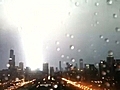 Wicked Chicago Skyline Lightning Strike