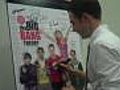 Jim Parsons : Big Bang Theory : Signing Poster