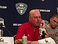 NIU coach on the loss in the MAC title game