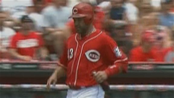 Reds Beat Indians,  Avoid The Sweep