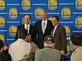NBA icon Jerry West joins Warriors