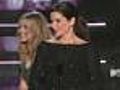 Sanrda Bullock Splits Sides At MTV Movie Awards