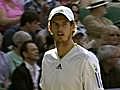 Wimbledon: Andy Murray Miss Shot