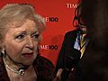 Betty White on the Red Carpet at the TIME 100 Gala