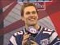 Wedding Clad Reporter Proposes To A Blushing Brady