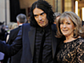 Russell Brand Brings His Mom To The Oscars!