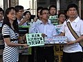 再有政黨到九巴總部要求撤回加價申請