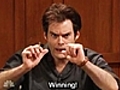 SNL’s Bill Hader Talks Charlie Sheen