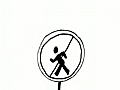 Man from the Road Sign